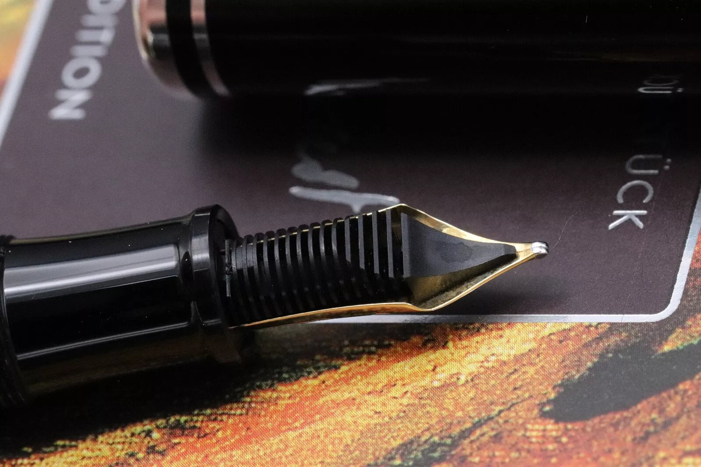 Montblanc Writers Edition Marcel Proust Fountain Pen - NEVER INKED - Broad Nib image 10