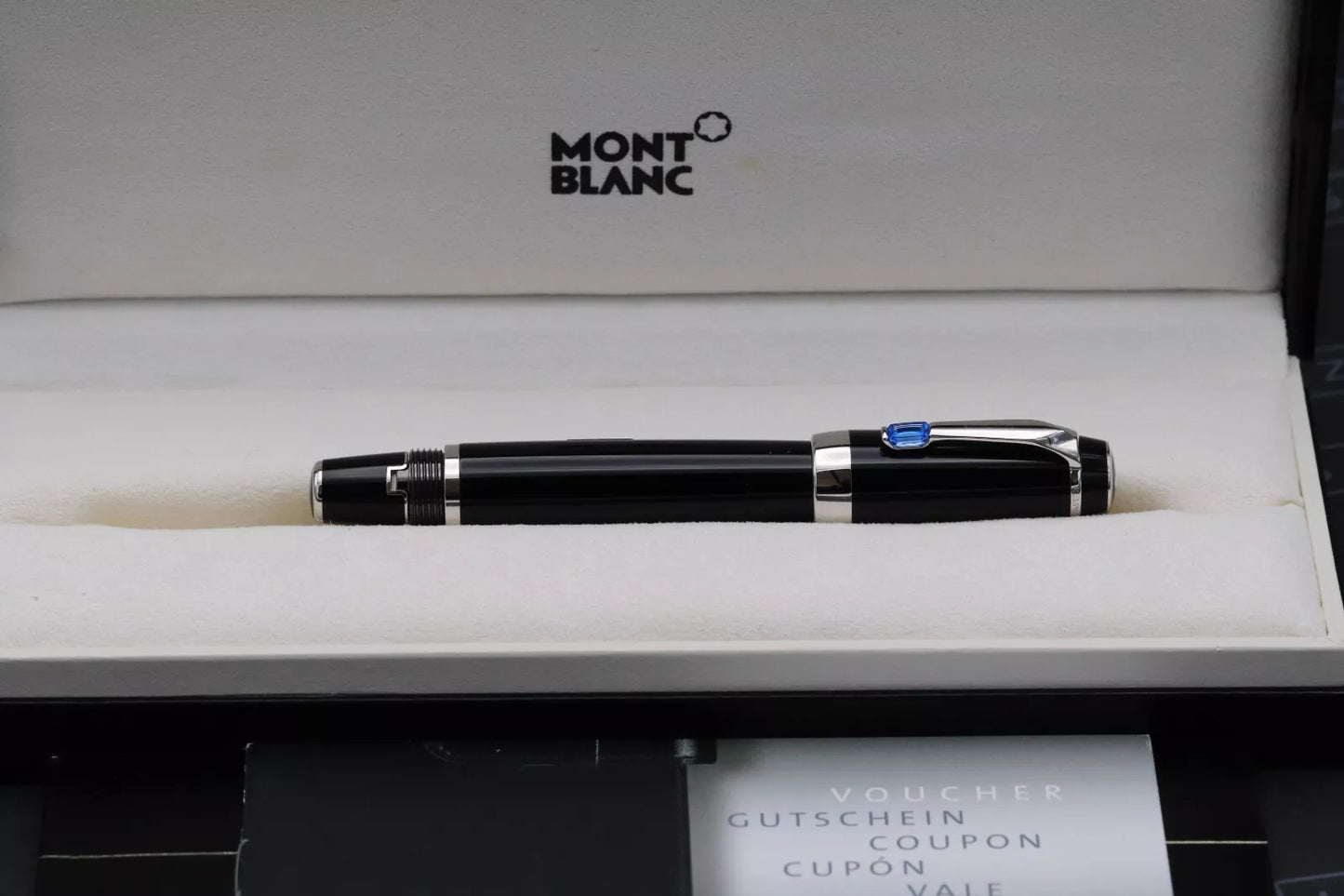 Montblanc Boheme Bleu Fountain Pen - UNUSED image 9