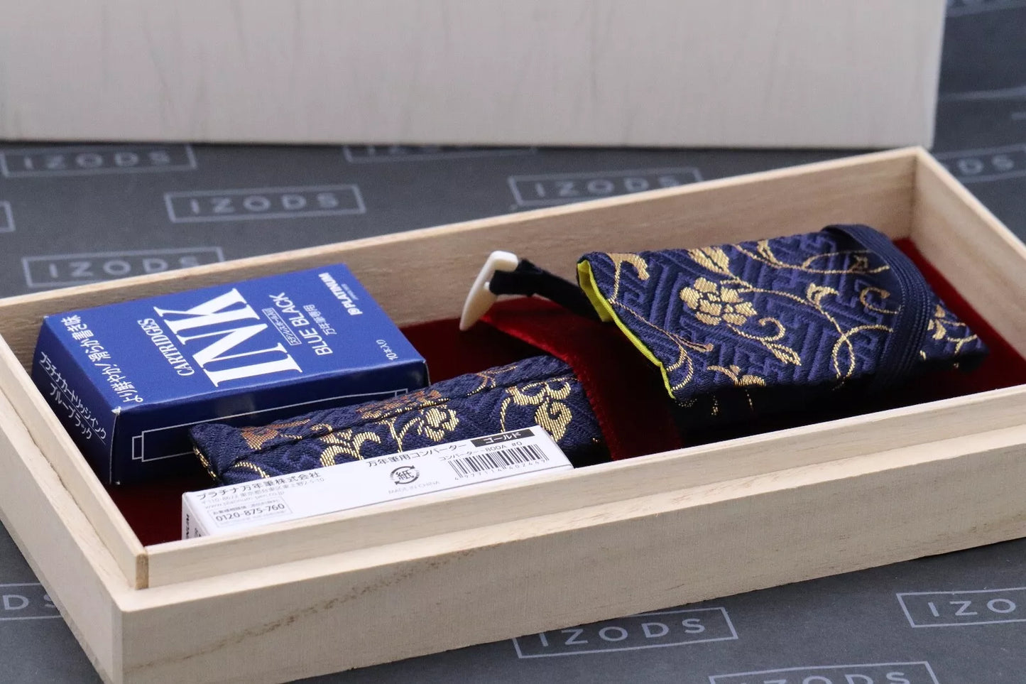 Nakaya Portable Writer Aka-Tamenuri Fountain Pen - Extra Fine Nib - UNUSED image 5