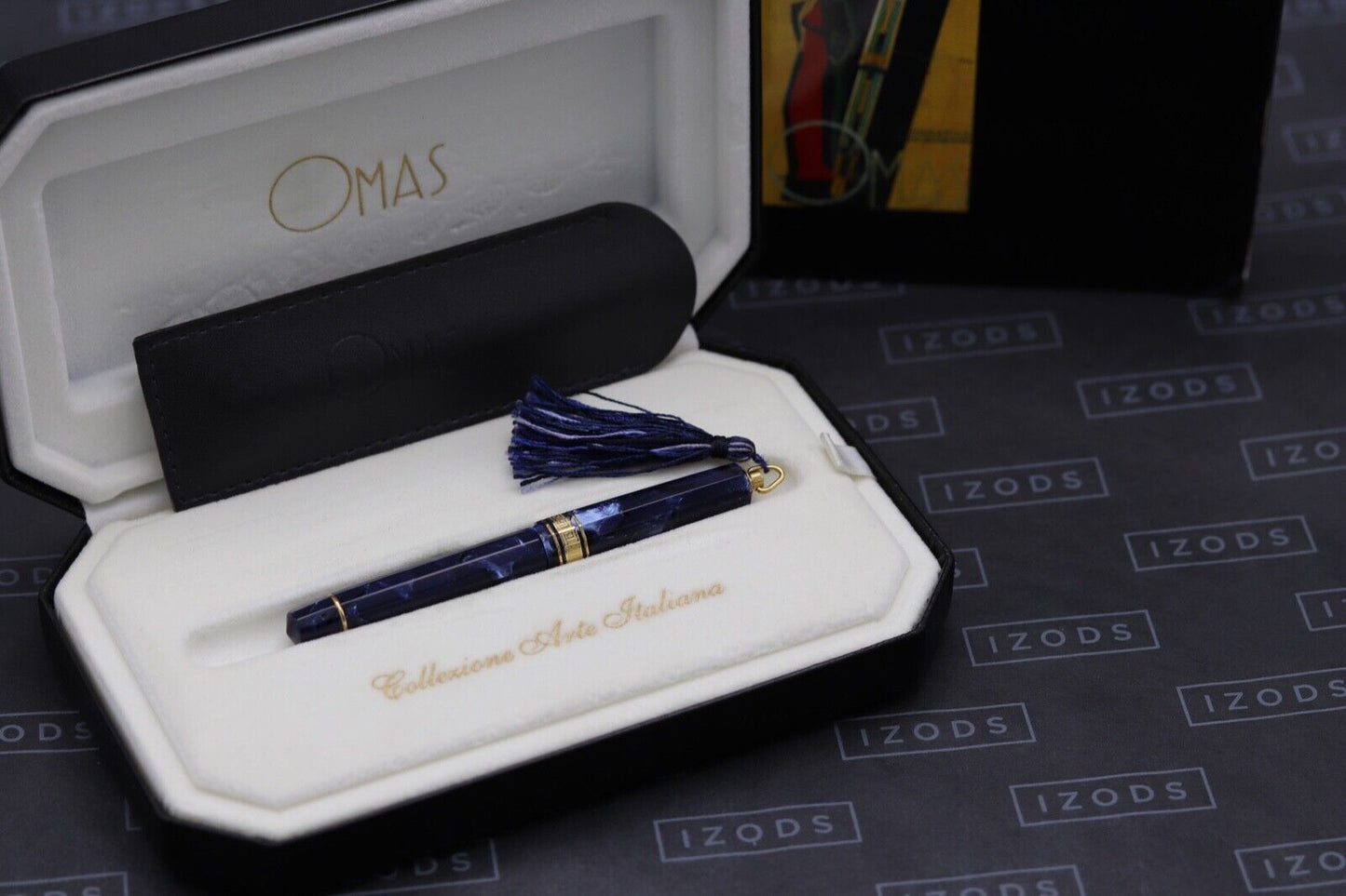 Omas Princess Blue Royale Celluloid Fountain Pen image 10