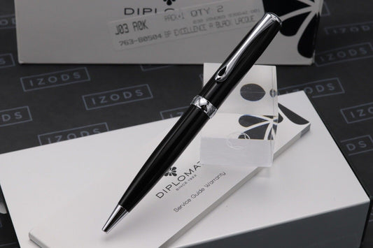 Diplomat Excellence Black Lacquer Ballpoint Pen image 1