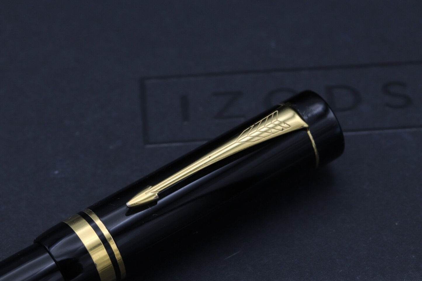 Parker Duofold Centennial Black Gold Trim Fountain Pen - MK1 1988 image 7