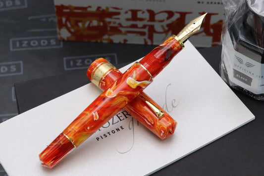 Leonardo Momento Zero Grande PM Warm Tones Fountain Pen - UNUSED image 1