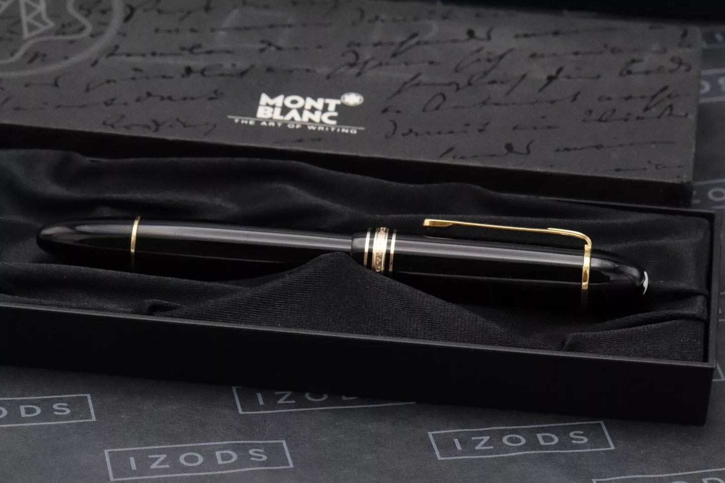 Montblanc Meisterstuck 149 Gold-Coated Fountain Pen - 1965-68 - OBB Nib image 8