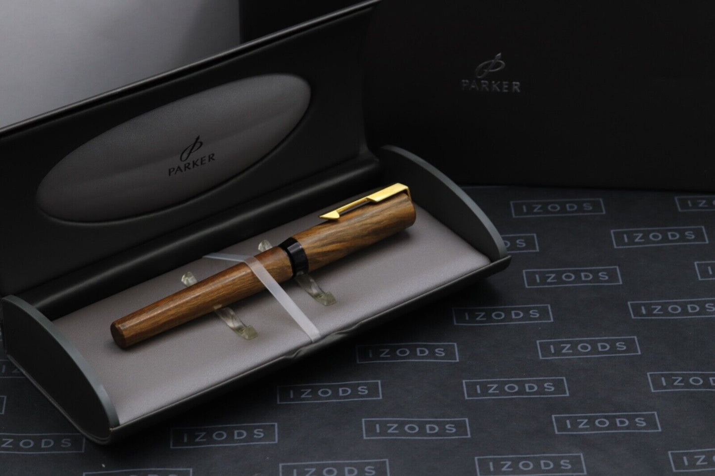Parker WoodPen Guaiac Wood Fountain Pen - OB Nib image 7