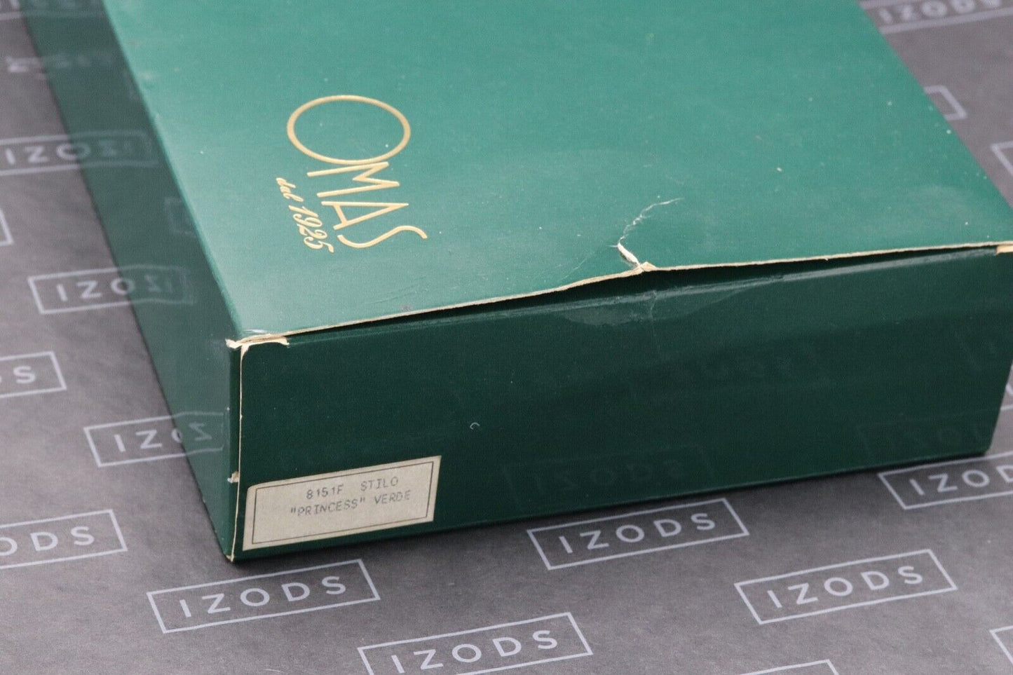 Omas Princess Tassle Saft Green Celluloid Fountain Pen - UNUSED image 9