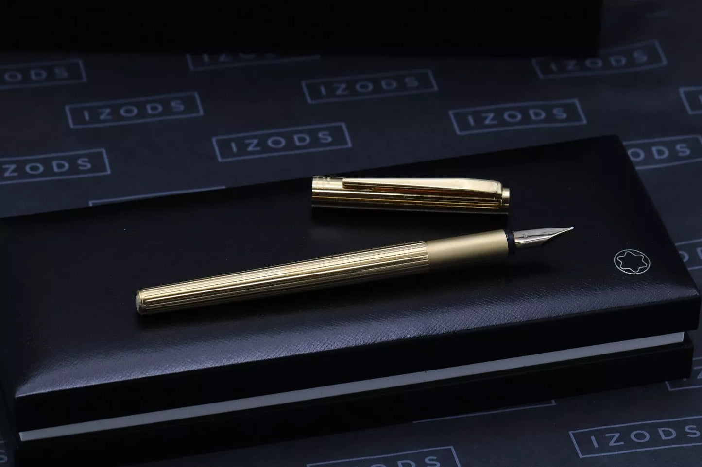 Montblanc Noblesse 1st Generation Gold-Plated Fountain Pen - Triangle Logo image 8