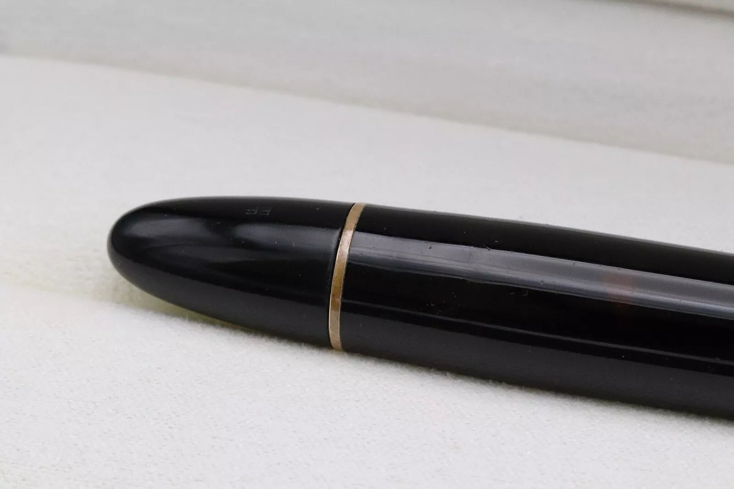 Montblanc Meisterstuck 149 Silver Rings Celluloid 1950’S Fountain Pen - EF Nib image 10
