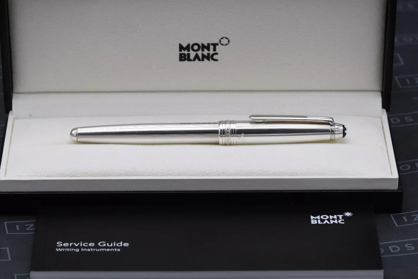 Montblanc Meisterstuck 144 Classique Pure Silver Solitaire Fountain Pen image 10