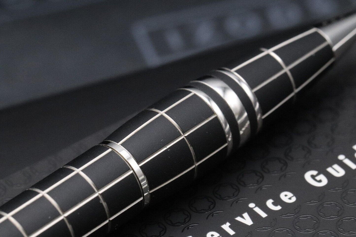 Montblanc Starwalker Rubber Platinum Ballpoint Pen image 4