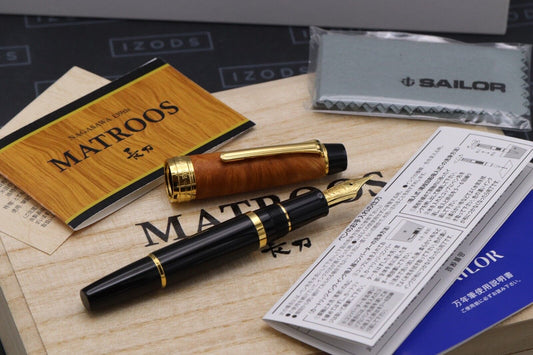Sailor Nagasawa 139th Anniversary LE60 Matroos Fountain Pen - DIPPED - Naginata image 1