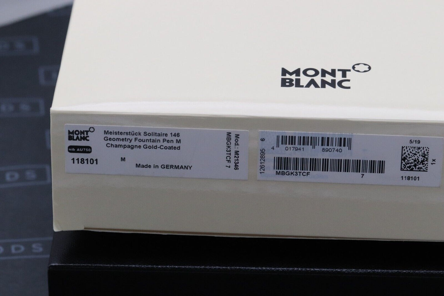 Montblanc Meisterstuck LeGrand Geometry Fountain Pen - UNUSED image 7