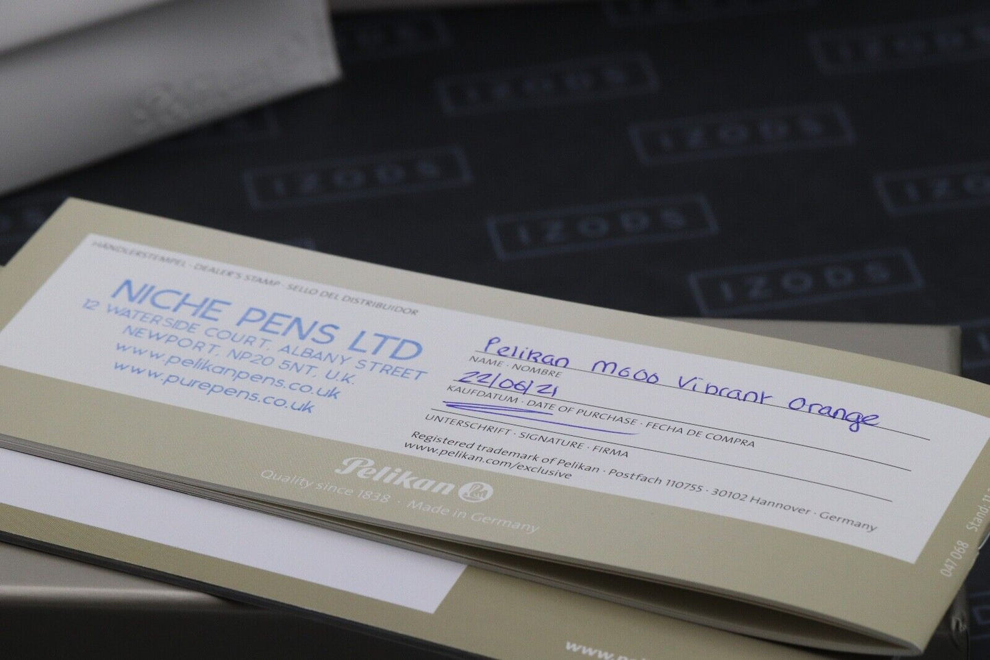 Pelikan Souveran M600 Vibrant Orange Fountain Pen - EF Nib image 5