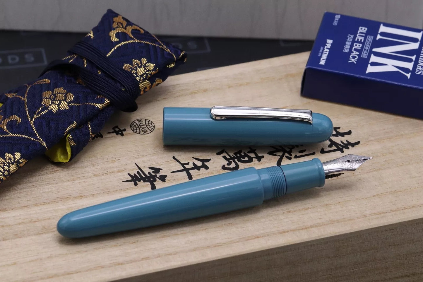 Nakaya Portable Writer Ama-iro Fountain Pen - Broad Nib image 5