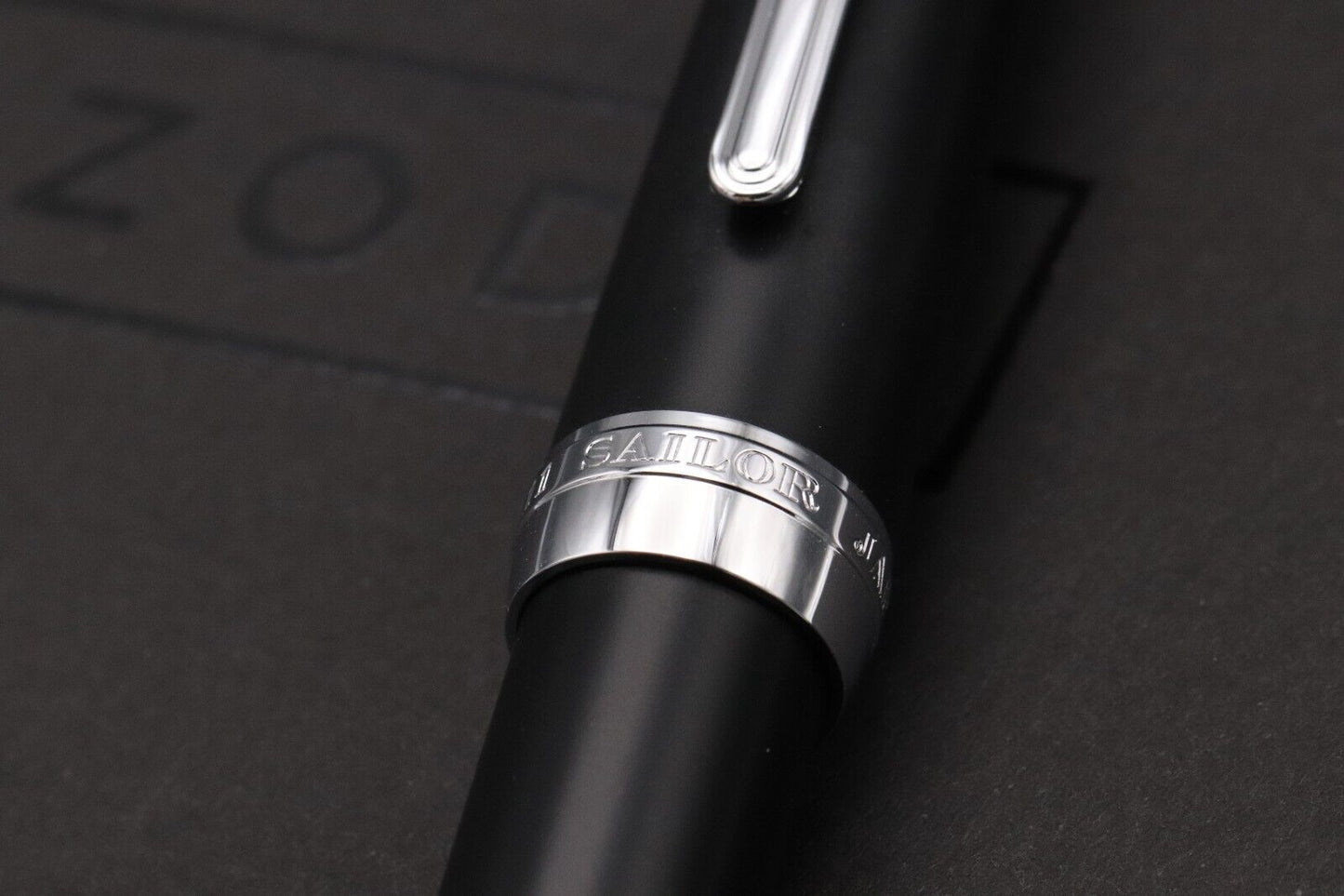 Sailor 1911L Matte Black Fountain Pen - DIPPED image 3