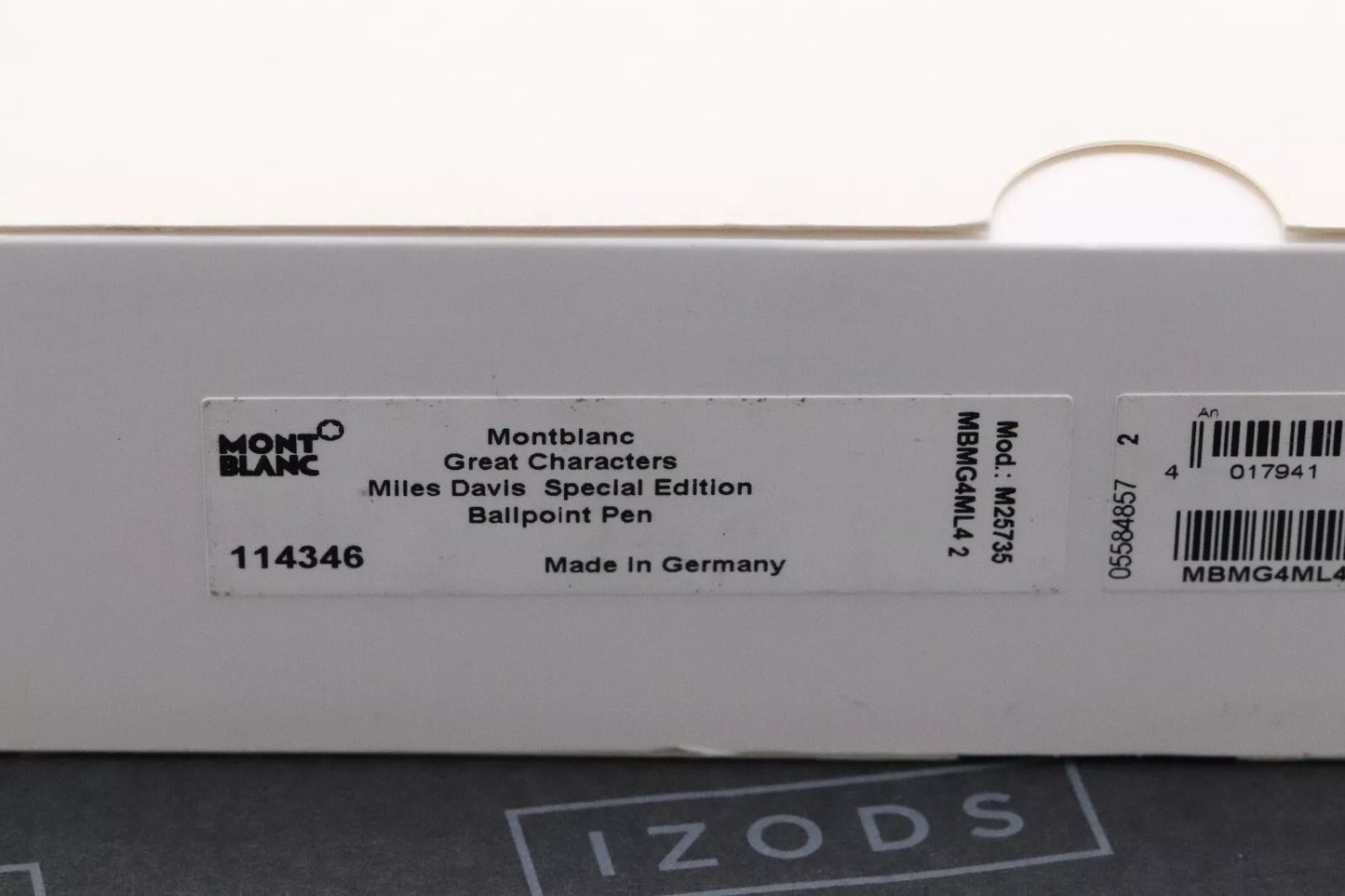 Montblanc Great Characters Miles Davis Special Edition Ballpoint Pen image 9