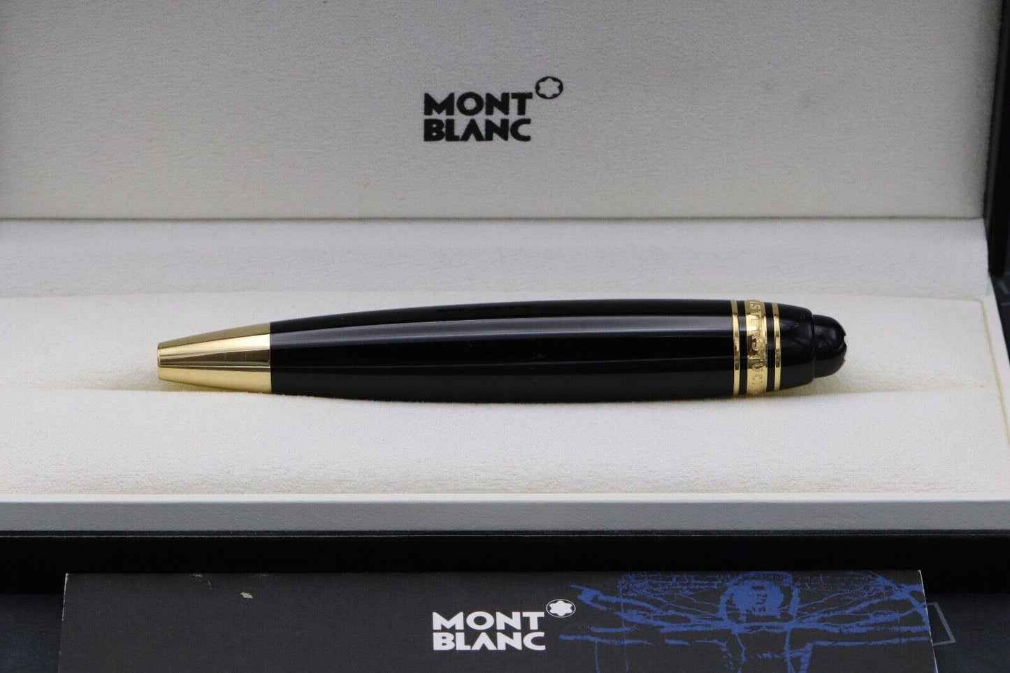 Montblanc Meisterstuck 169 Leonardo Gold Coated Sketch Pen image 4