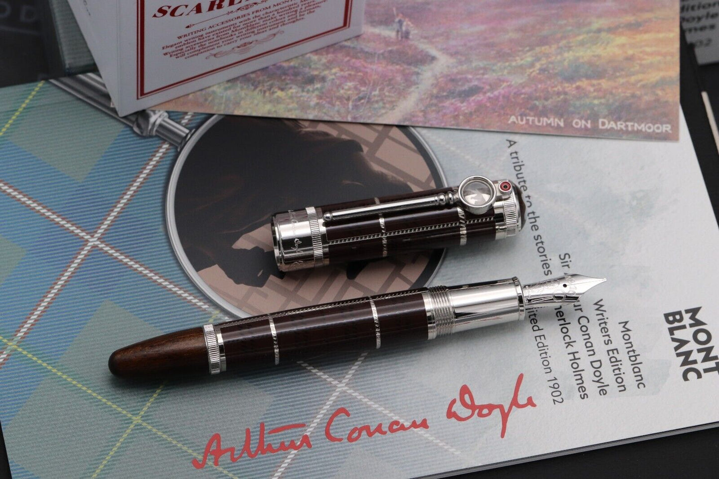 Montblanc Writers Edition Sir Arthur Conan Doyle 1902 Fountain Pen - UNUSED image 13