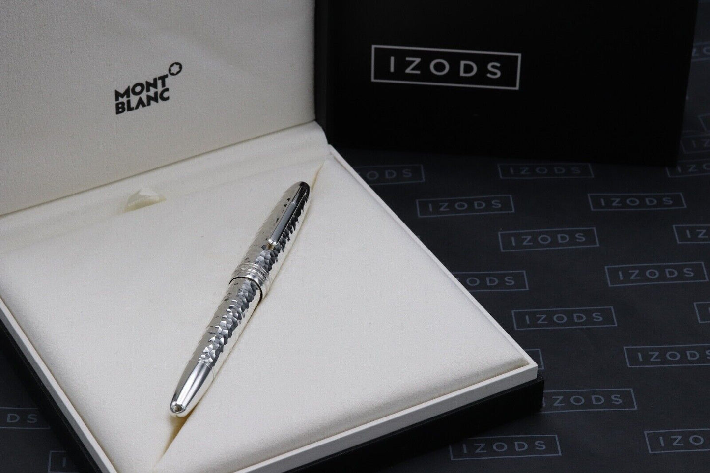 Montblanc Meisterstuck 146 LeGrand Martele Sterling Silver Fountain Pen image 9
