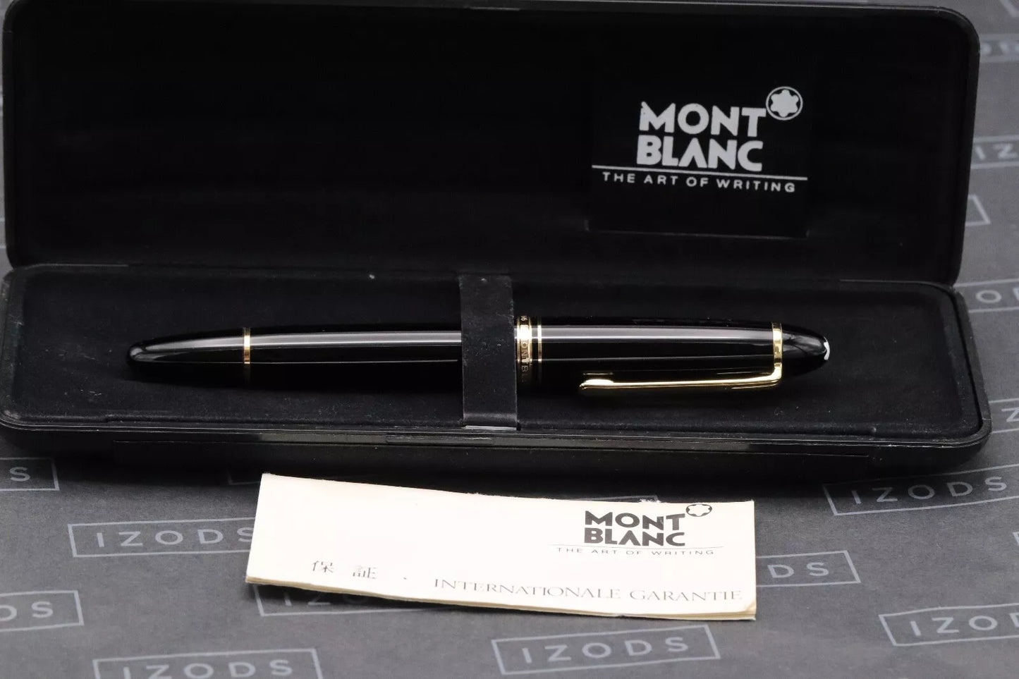 Montblanc Meisterstuck 146 LeGrand Gold Coated Fountain Pen - Mono Nib - UNUSED image 8