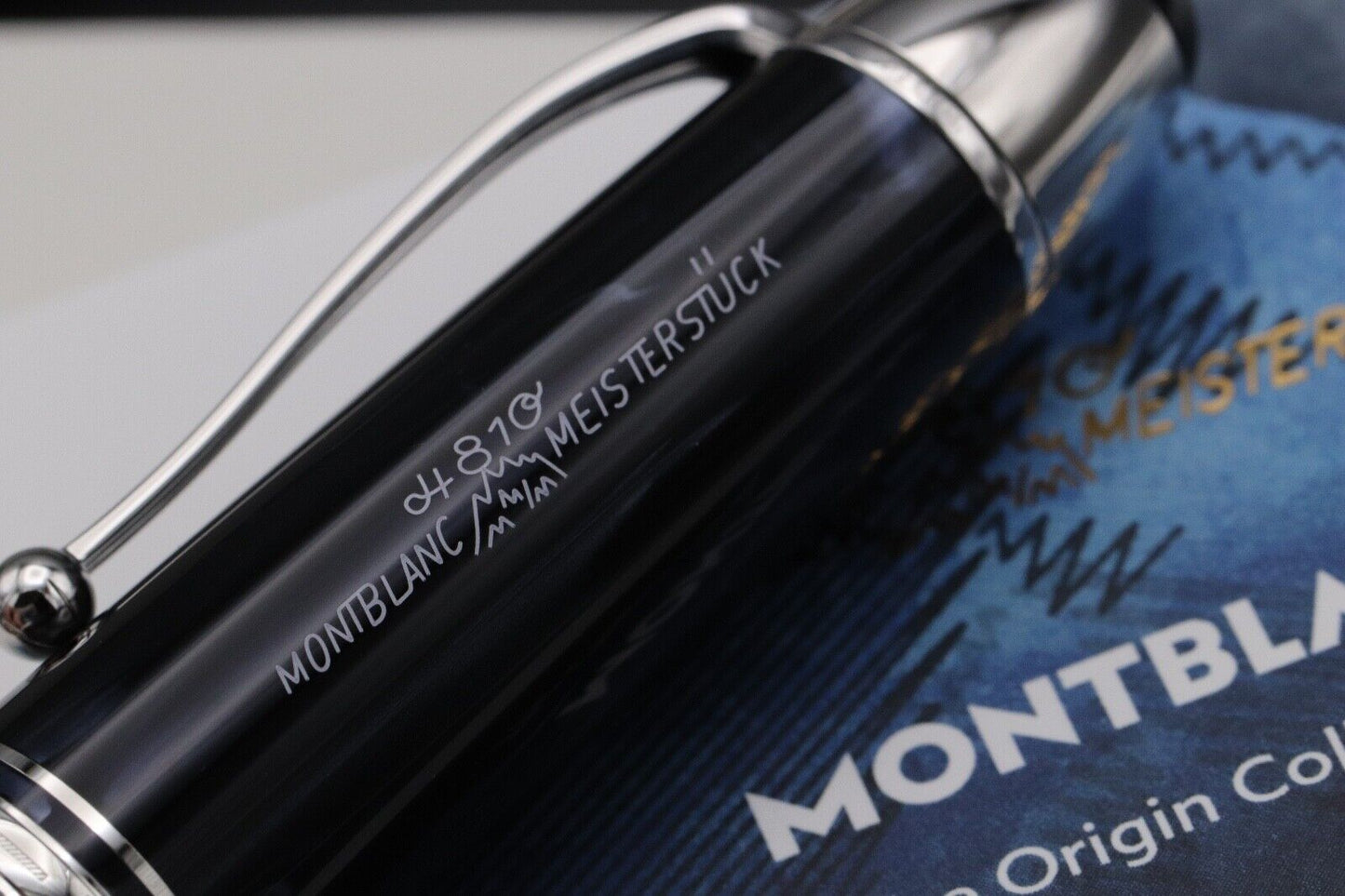 Montblanc Meisterstuck 149 'The Origin Collection' Black Fountain Pen - UNUSED image 6