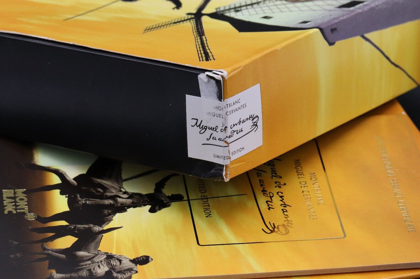 Montblanc Writers Edition Miguel de Cervantes FP, MP, BP Set - UNUSED image 8