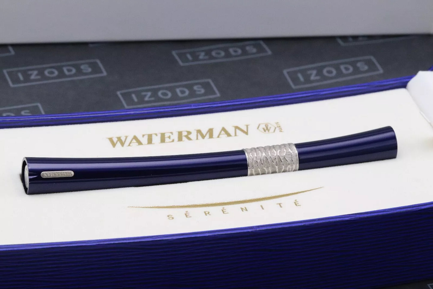 Waterman Serenite Blue Fountain Pen - Rare Sample Marked Pen image 8