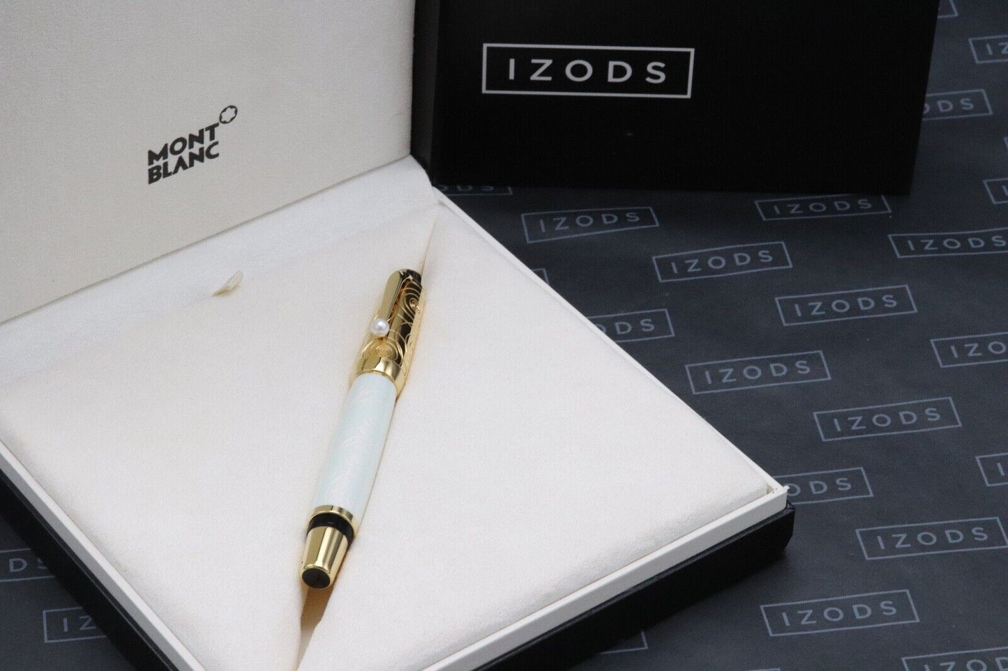 Montblanc Boheme Lacquer Akoya Pearl Rollerball / Fineliner Pen - UNUSED image 7