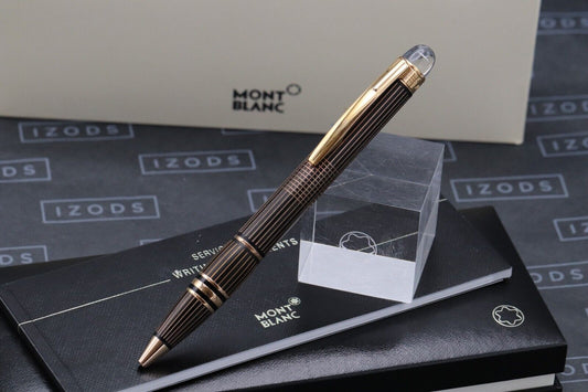 Montblanc Starwalker Red Gold Metal Ballpoint Pen image 1