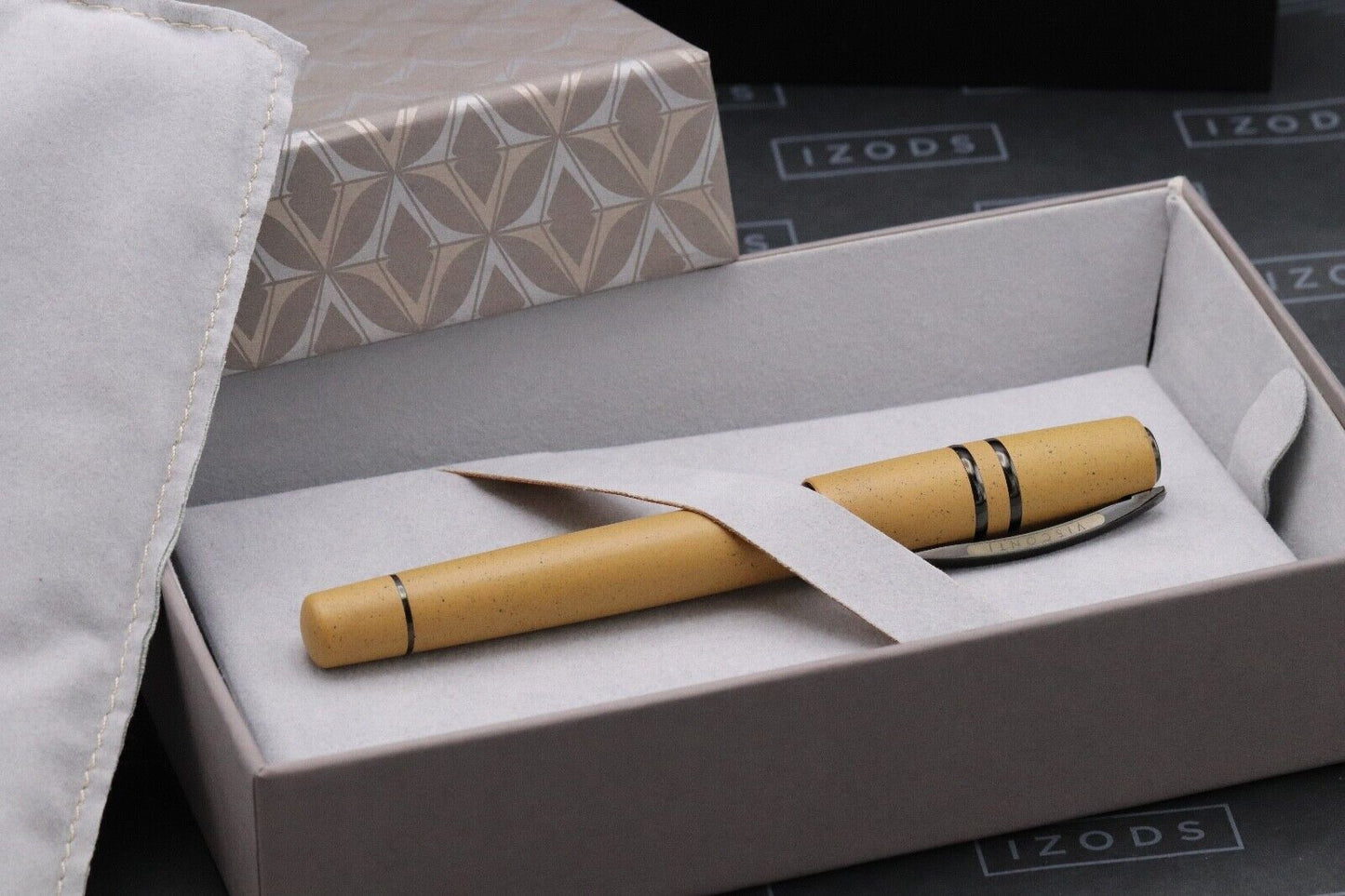 Visconti Homo Sapiens Lava Tuff Fountain Pen - EF Nib image 6