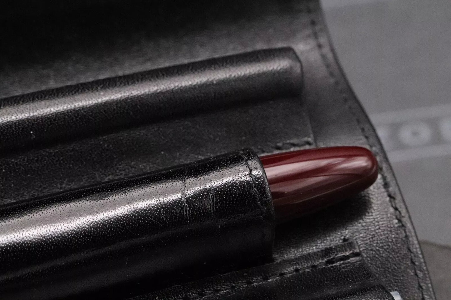 Montblanc Meisterstuck 147 Traveller Bordeaux Fountain Pen - UNUSED image 10