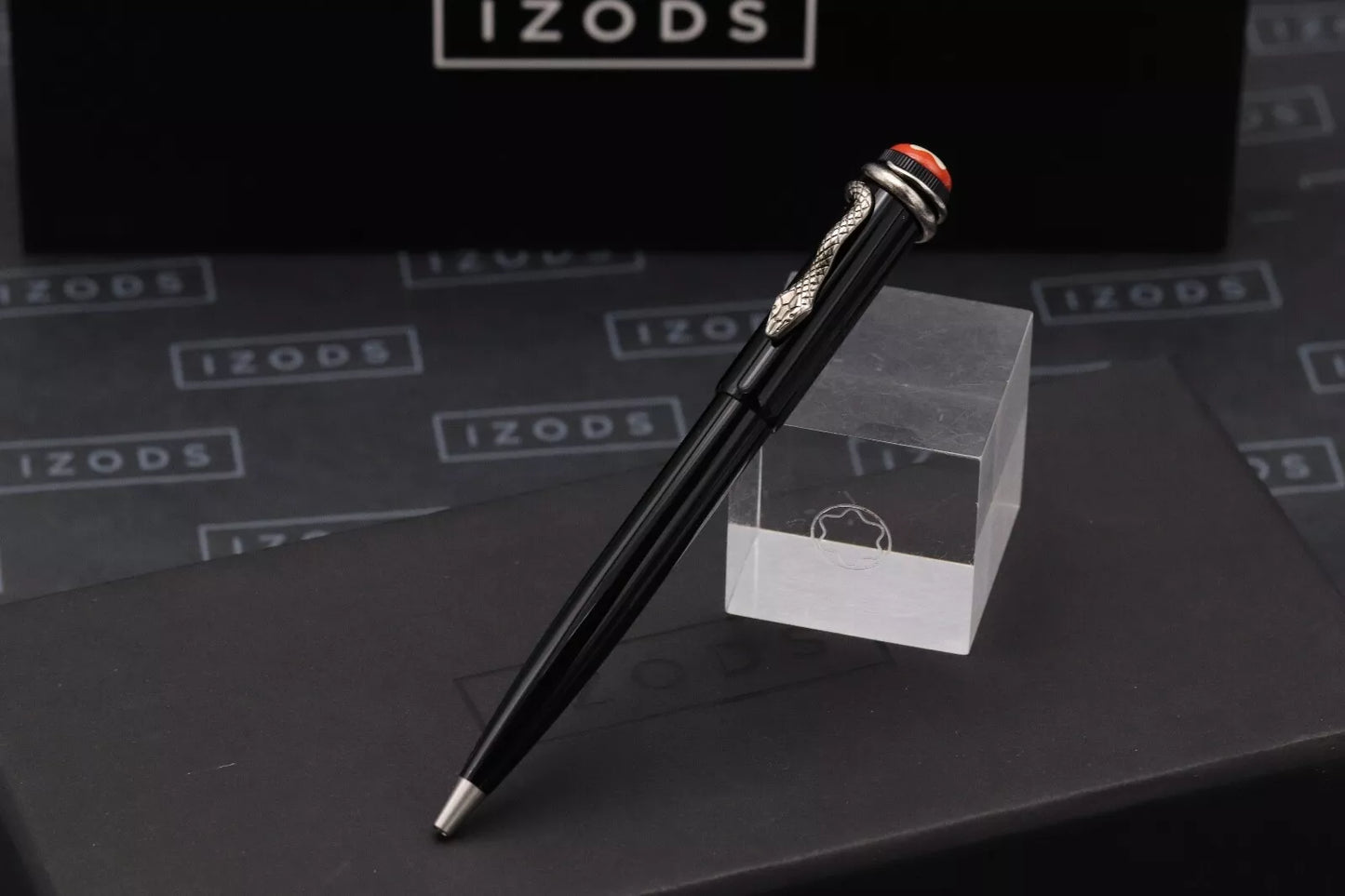 Montblanc Heritage Rouge et Noir Black Special Edition Ballpoint Pen image 5