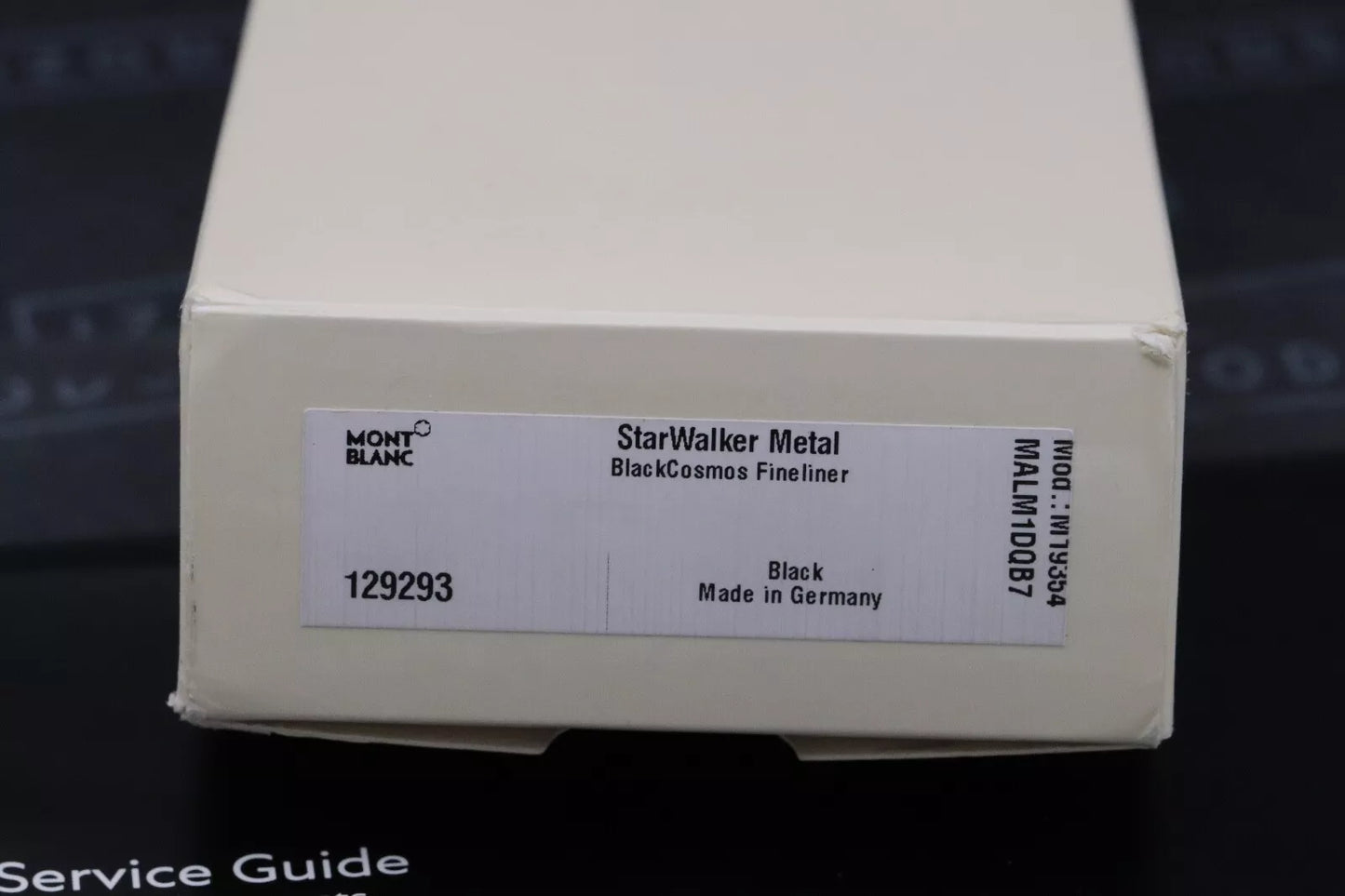 Montblanc Starwalker Black Cosmos Metal Rollerball / Fineliner Pen image 8