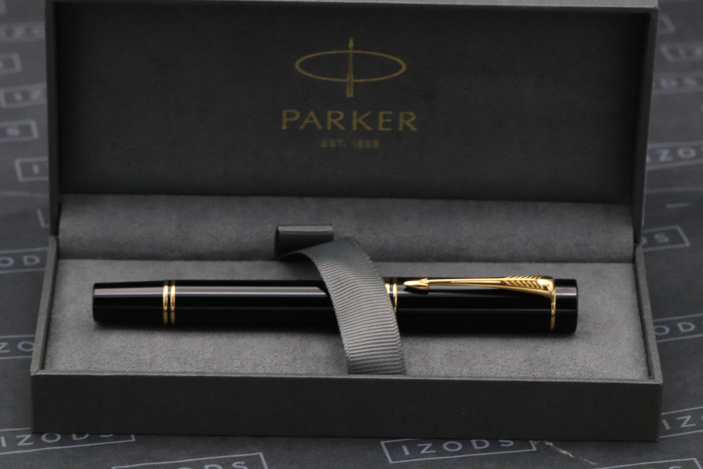 Parker Duofold Centennial Black GT Fountain Pen - MK1 - 1993