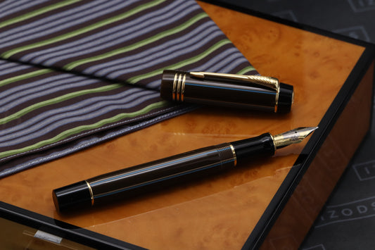 Parker Centennial Chocolate Pinstripe Special Edition Fountain Pen - UNUSED