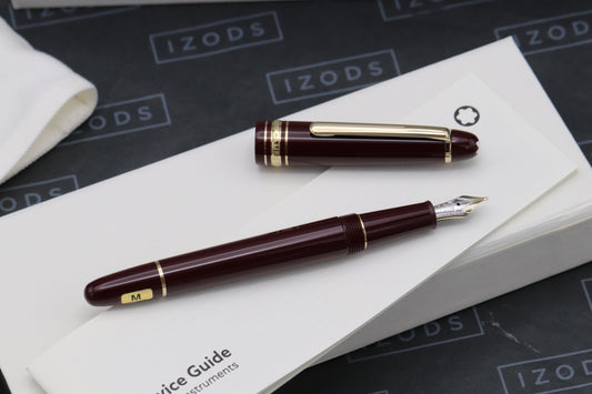 Montblanc Meisterstuck Classique Burgundy 2025 Fountain Pen - NEW