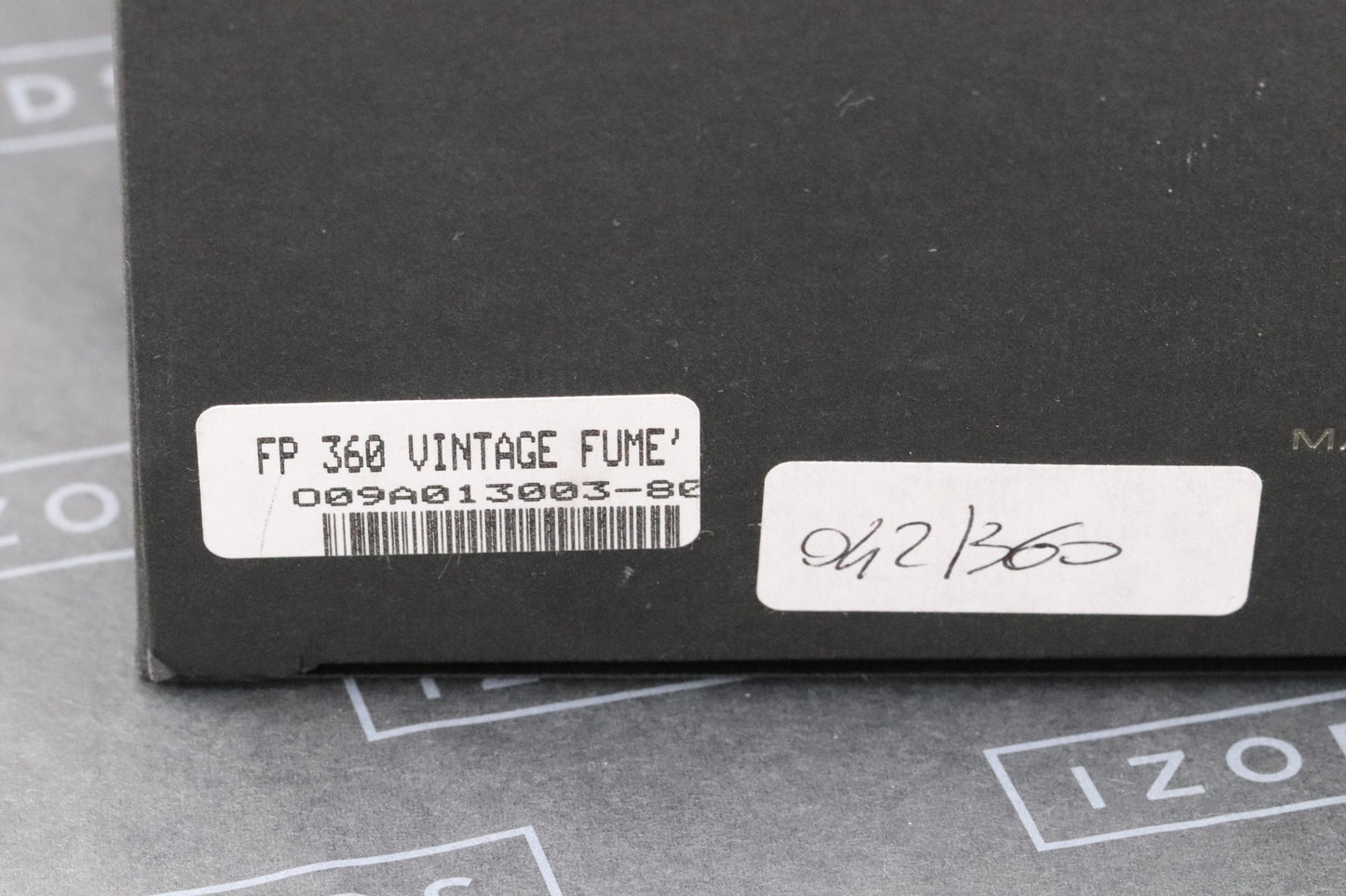 OMAS 360 Vintage Smoke Limited Edition Fountain Pen - UNUSED