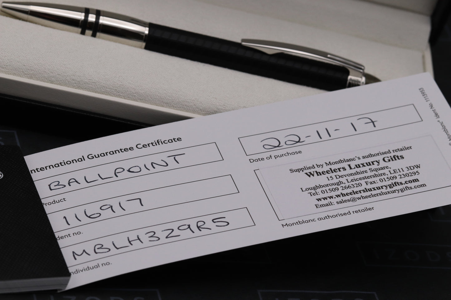 Montblanc Starwalker Spirit of Racing Doue Ballpoint Pen