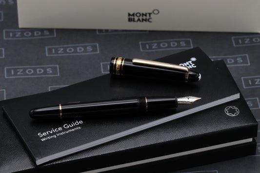 Montblanc Meisterstuck 145 Classique Red Gold Coated Fountain Pen