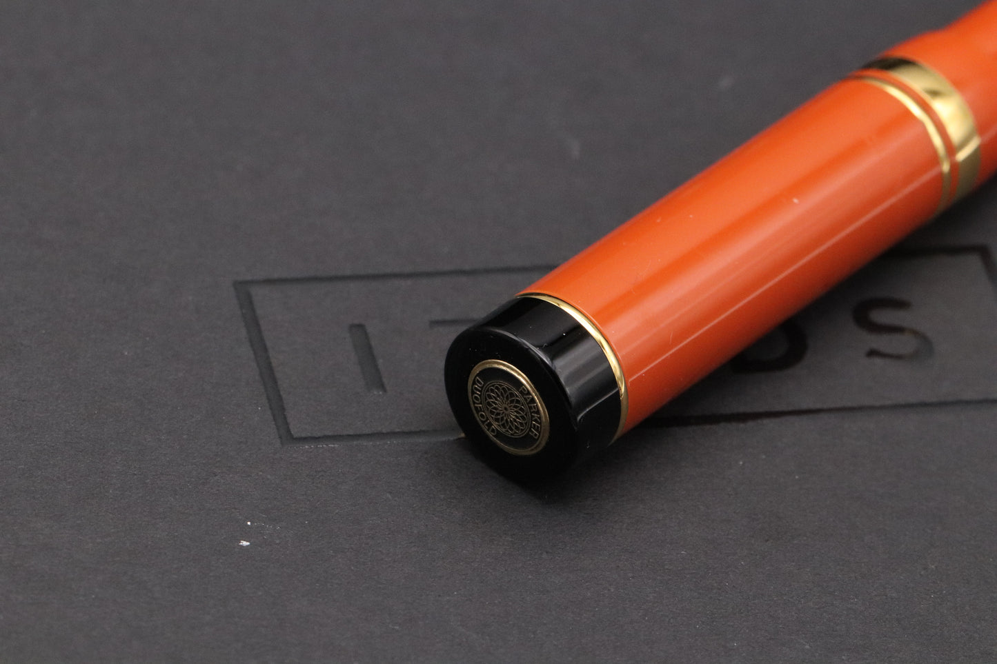 Parker Duofold Orange Rollerball Pen