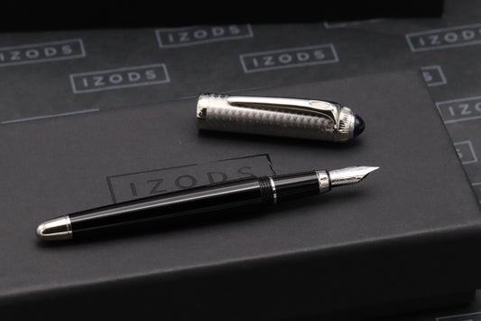 Cartier R de Cartier Circular-Grained Decor Fountain Pen