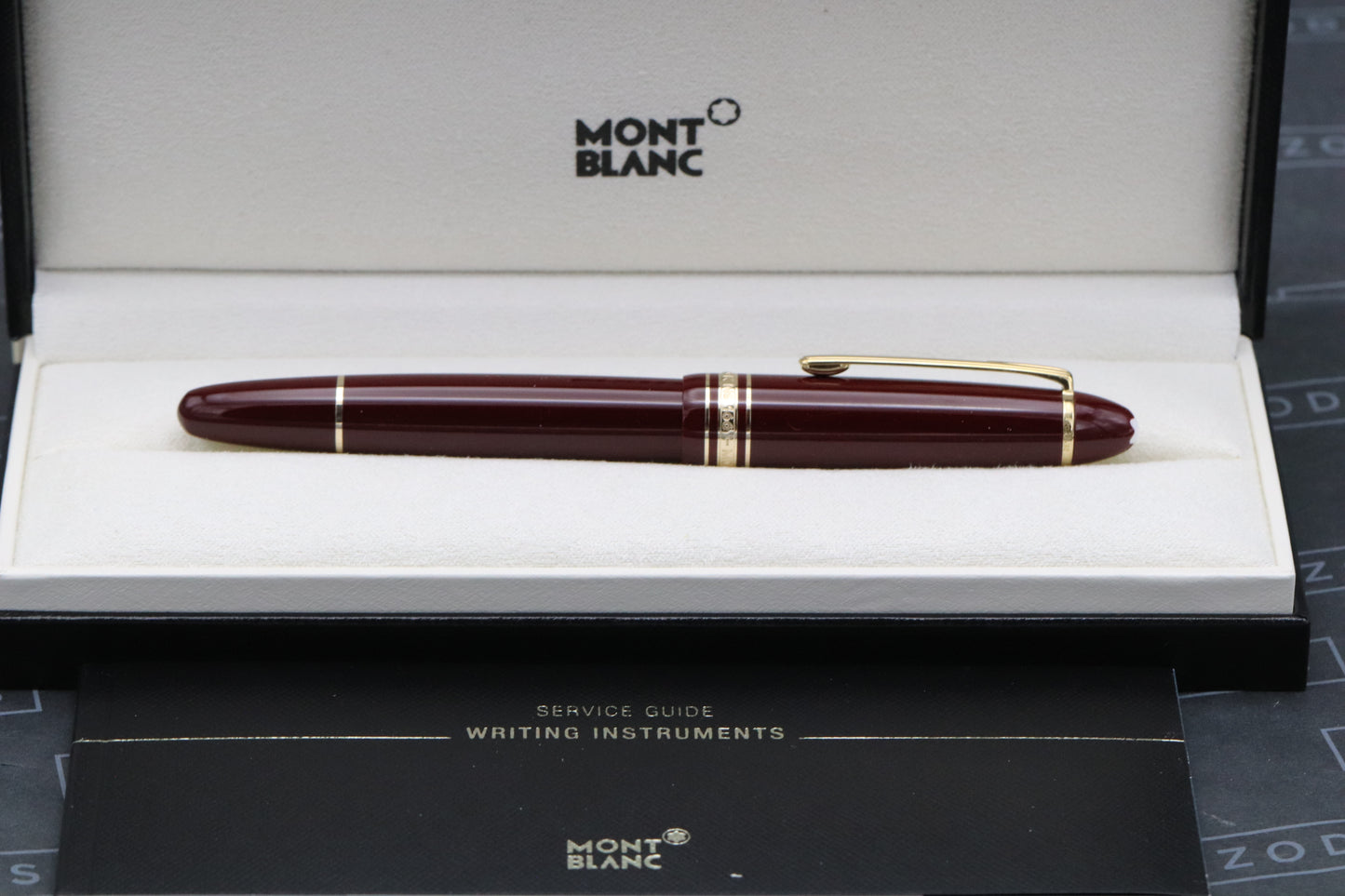 Montblanc Meisterstuck 166 LeGrand Bordeaux Document Highlighter