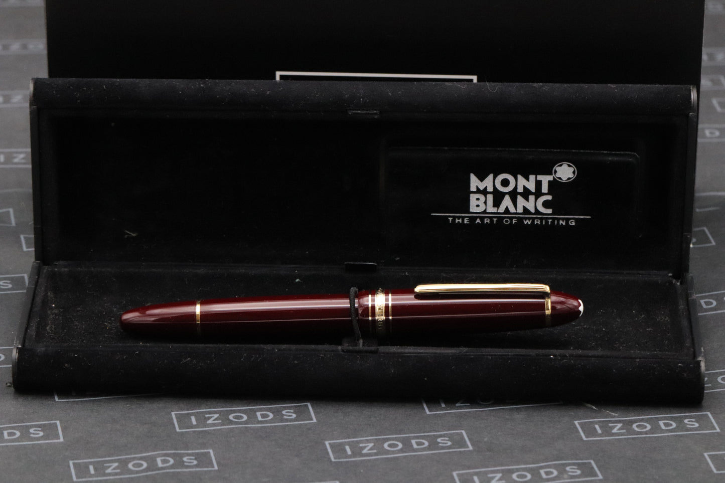 Montblanc Meisterstuck 146 LeGrand Bordeaux Fountain Pen - 1991-92 - 18k Fine Nib