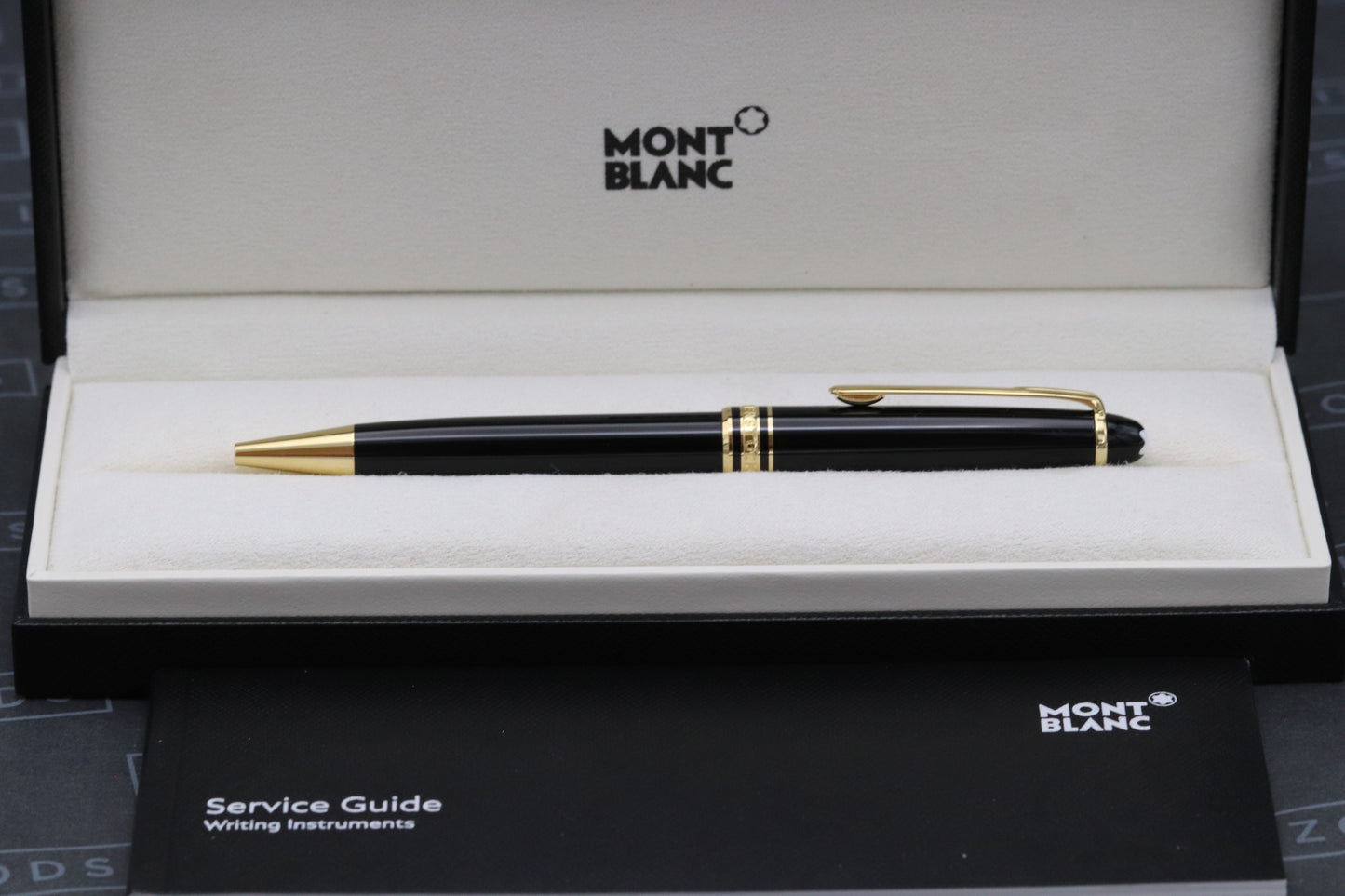 Montblanc Meisterstück 164 Classique Gold-Coated Ballpoint Pen - UNUSED