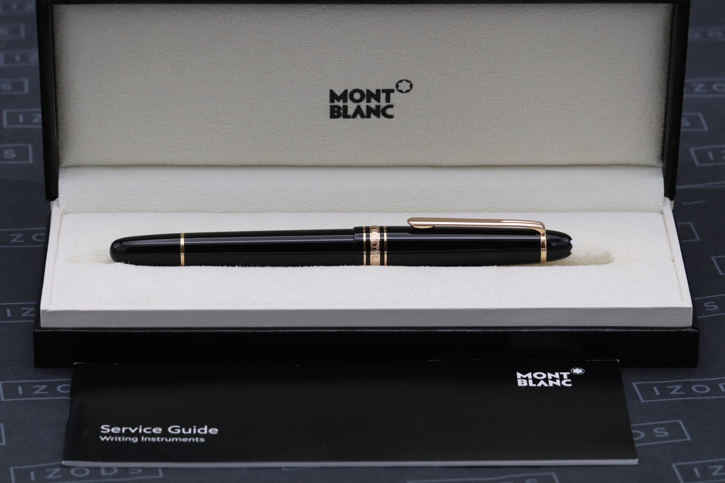Montblanc Meisterstuck 145 Classique Red Gold Coated Fountain Pen