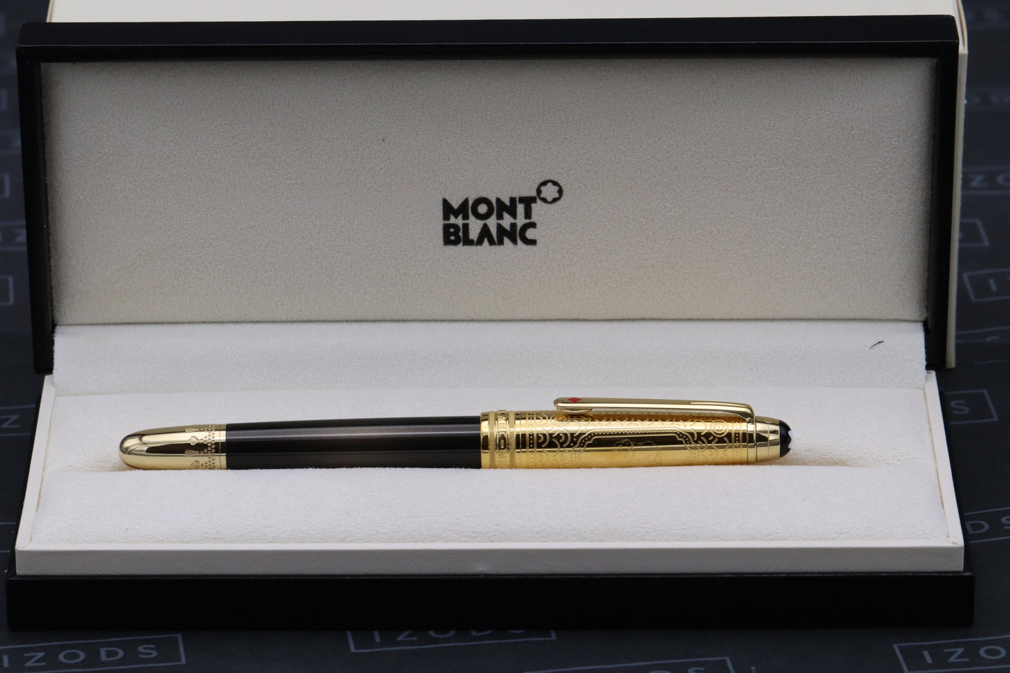 Montblanc Meisterstuck Classique Around The World in 80 Days Doue Fountain Pen - BB