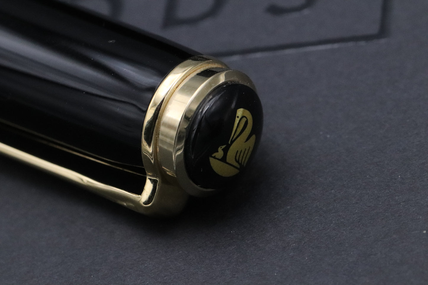 Pelikan Souveran M1000 Black Fountain Pen - Fine PF Marked Nib