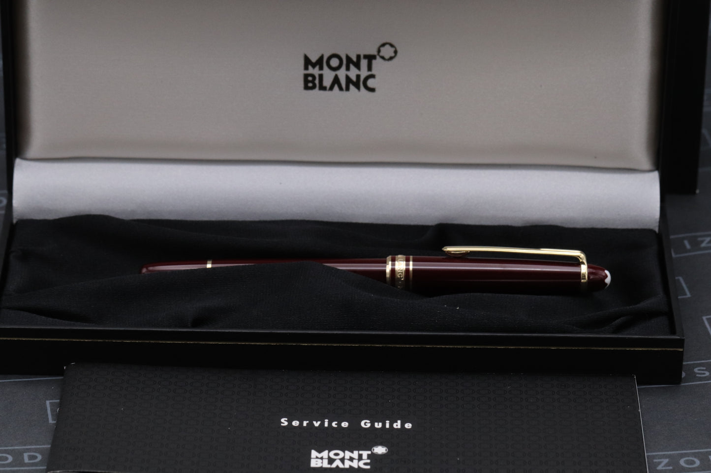 Montblanc Meisterstuck 144 Classique Bordeaux Fountain Pen - EF Nib