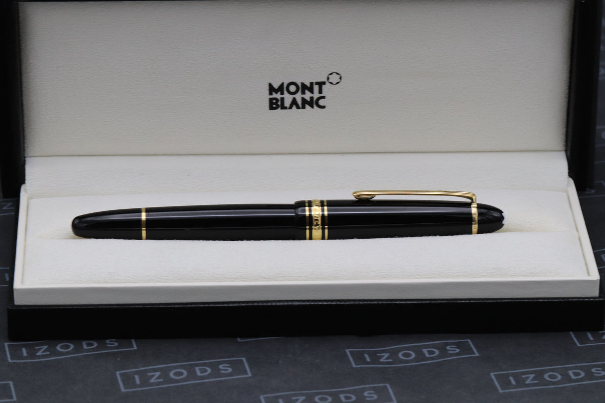 Montblanc Meisterstuck 147 Traveller Gold Coated Fountain Pen