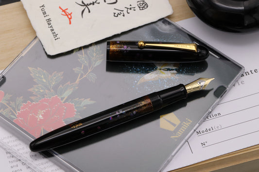 Namiki Yukari Yozakura Maki-e Raden Yumi Fountain Pen